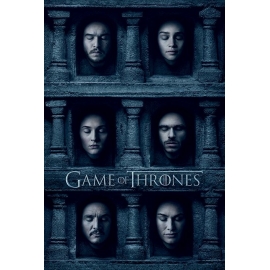 Posters Plakát, Obraz - Hra o Trůny (Game of Thrones) - Hall of Faces, (61 x 91,5 cm)