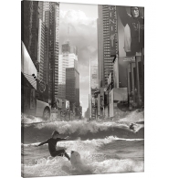 Posters Obraz na plátně Thomas Barbey - Swell Time In Town, (60 x 80 cm)