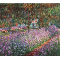 Posters Reprodukce Claude Monet - Monetova zahrada v Giverny, 1900 , (70 x 50 cm)
