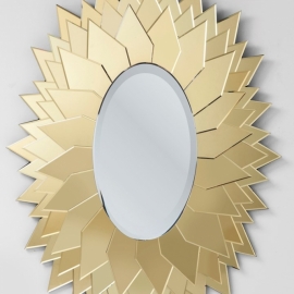 Zrcadlo Sunflower Oval 130x100cm.jpg