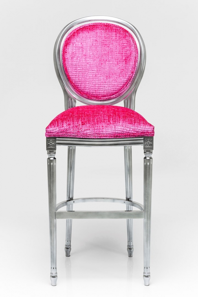 Barová stolička Posh Silber Pink