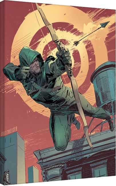 Posters Obraz na plátně Arrow - Target, (60 x 80 cm)