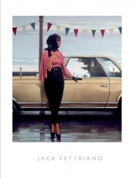 Posters Obraz, Reprodukce - Suddenly One Summer, 2000, Jack Vettriano, (40 x 50 cm)