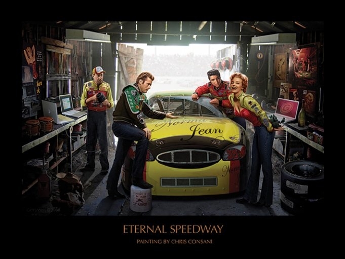 Posters Reprodukce Eternal Speedway - Chris Consani , ( x cm)