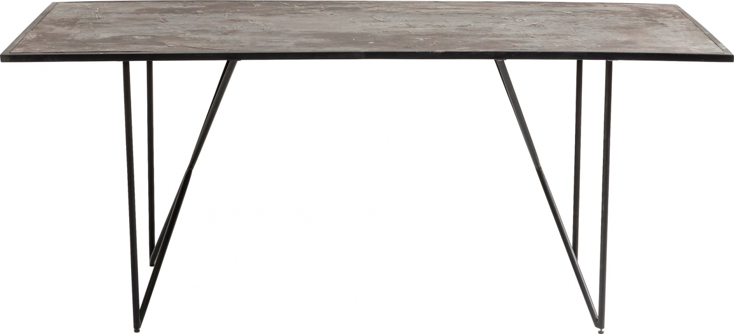 Stůl Quarry 180×90 cm - šedý