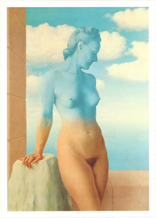 Posters Obraz, Reprodukce - Černá magie, 1945, René Magritte, (50 x 70 cm)