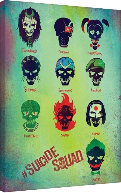 Posters Obraz na plátně Sebevražedný oddíl - Roll Call, (60 x 80 cm)