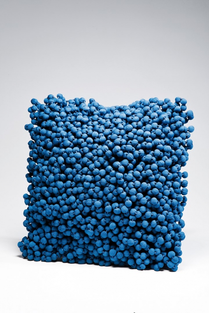 Polštář Bobbel Turquoise 40x40cm