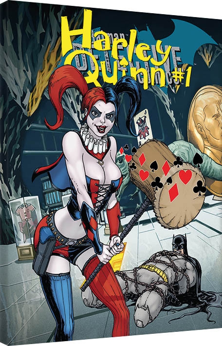 Posters Obraz na plátně Harley Quinn - Hammer, (60 x 80 cm)
