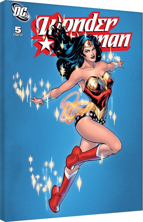 Posters Obraz na plátně DC Comics - Wonder Woman - Sparkle, (60 x 80 cm)