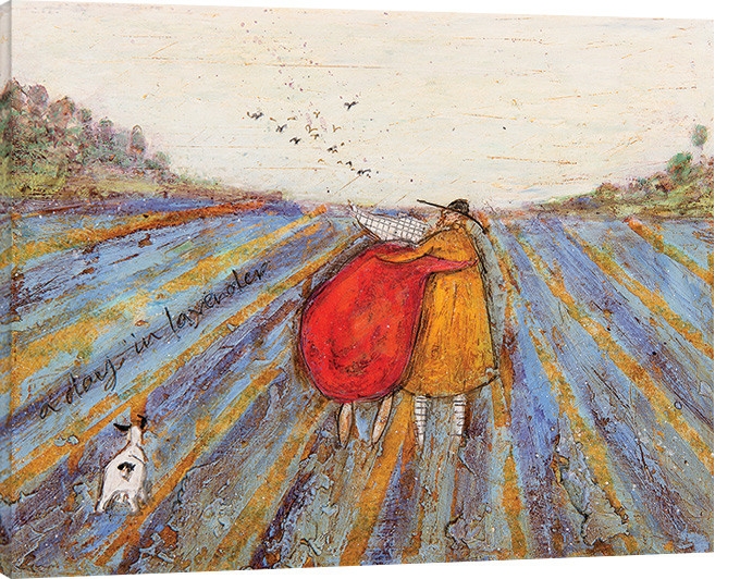 Posters Obraz na plátně Sam Toft - A Day in Lavender, (80 x 60 cm)