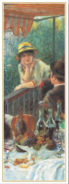 Posters Obraz, Reprodukce - Snídaně veslařů, 1880-81 (část), Pierre-Auguste Renoir, (35 x 100 cm)