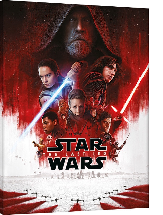 Posters Obraz na plátně Star Wars: Poslední z Jediů - Many Porgs, (60 x 80 cm)