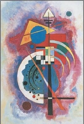 Posters Reprodukce Vasilij Kandinsky - Pocta Grohmannovi , (60 x 90 cm)