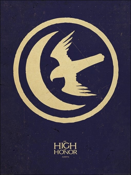 Posters Reprodukce Hra o Trůny - Game of Thrones - Arryn , (60 x 80 cm)