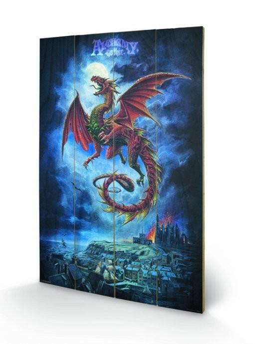 Posters Dřevěný obraz ALCHEMY - whitby wytm, (40 x 59 cm)