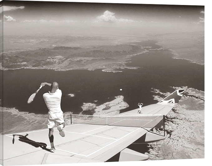 Posters Obraz na plátně Thomas Barbey - Sun Stroke, (80 x 60 cm)