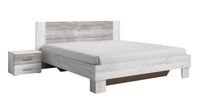 SCONTO VERA CANION 52 Postel s nočními stolky