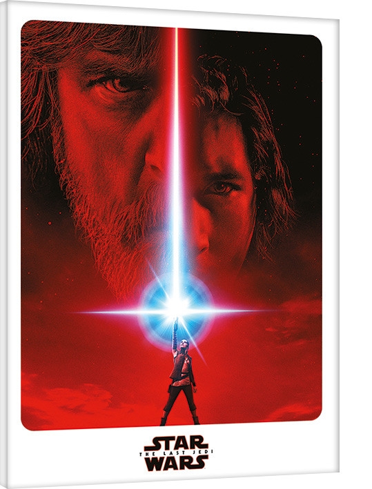 Posters Obraz na plátně Star Wars: Poslední z Jediů - Teaser, (60 x 80 cm)