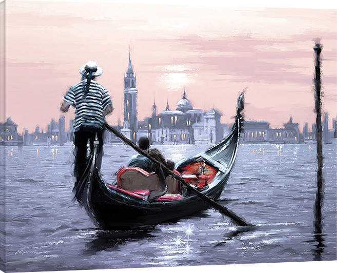 Posters Obraz na plátně Richard Macneil - Venice, (80 x 60 cm)