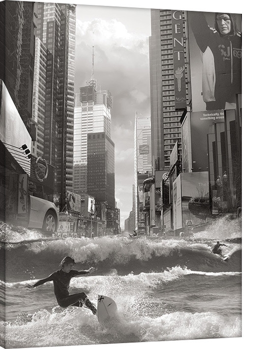 Posters Obraz na plátně Thomas Barbey - Swell Time In Town, (60 x 80 cm)