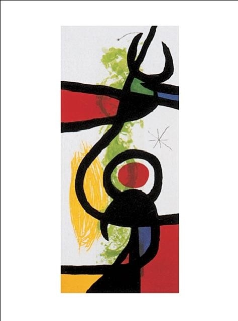 Posters Reprodukce Joan Miró - Velké manévry , (60 x 80 cm)