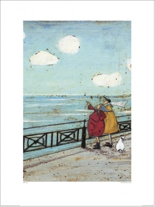 Posters Obraz, Reprodukce - Sam Toft - Her Favourite Cloud, (60 x 80 cm)