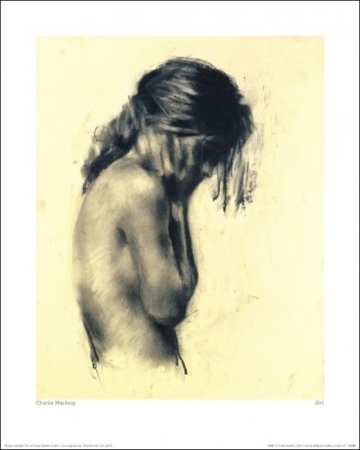 Posters Obraz, Reprodukce - Charlie Mackesy - Girl, (40 x 50 cm)