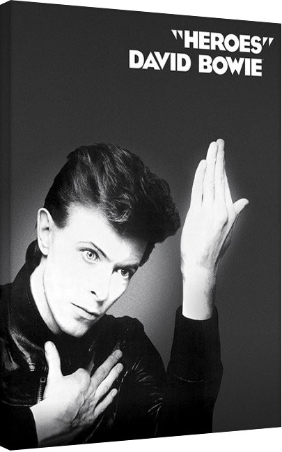 Posters Obraz na plátně David Bowie - Heroes, (60 x 80 cm)