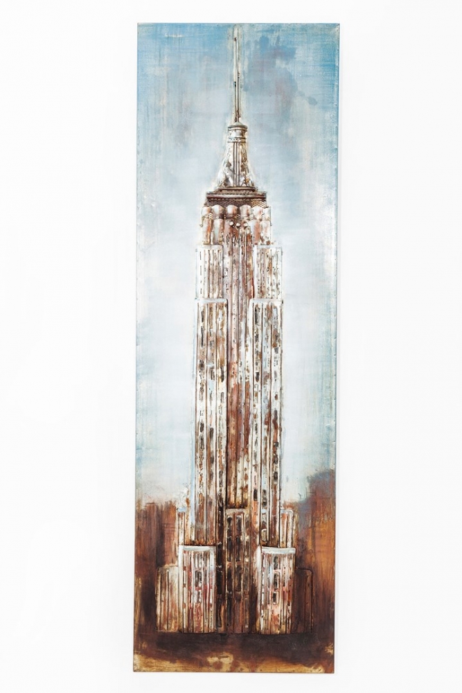 Picture Iron State Building 180x56cm