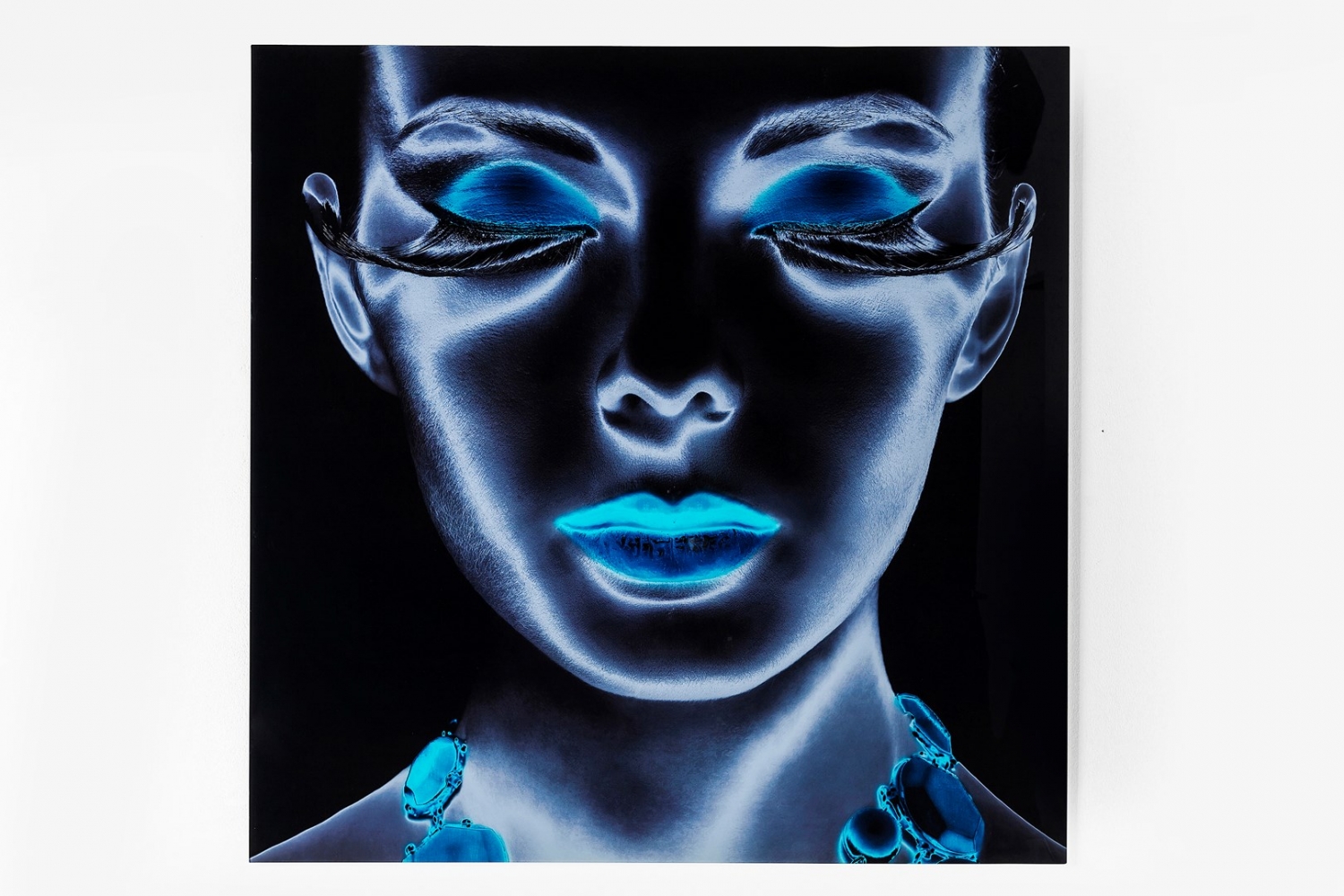 Picture Glass Diva 120x120cm
