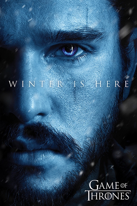 Posters Plakát, Obraz - Hra o Trůny (Game of Thrones): Winter Is Here - Jon, (61 x 91,5 cm)