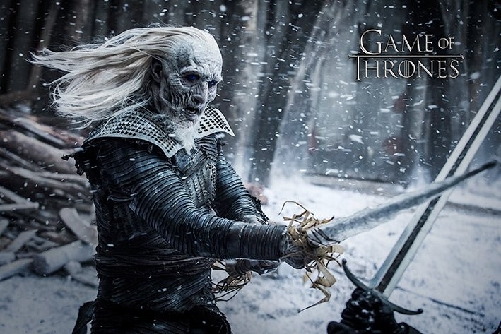 Posters Plakát, Obraz - Hra o Trůny (Game of Thrones) - White Walker, (91,5 x 61 cm)