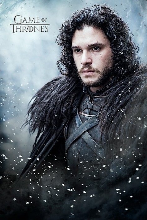 Posters Plakát, Obraz - Hra o Trůny ( Game of Thrones) - Jon Snow, (61 x 91,5 cm)