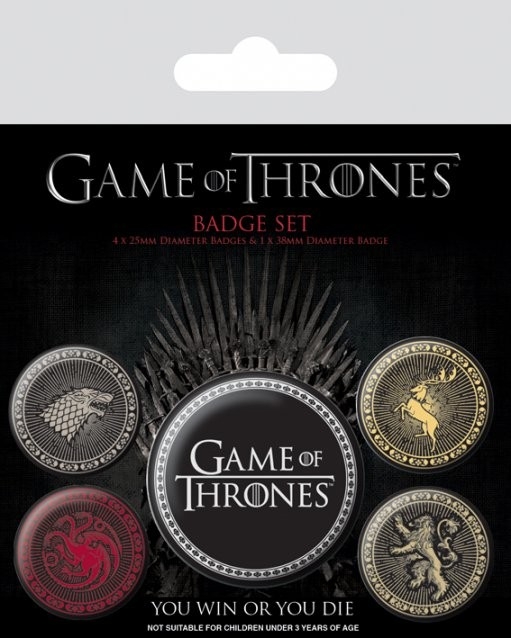 Posters Placka Hra o Trůny (Game of Thrones) - The Four Great Houses