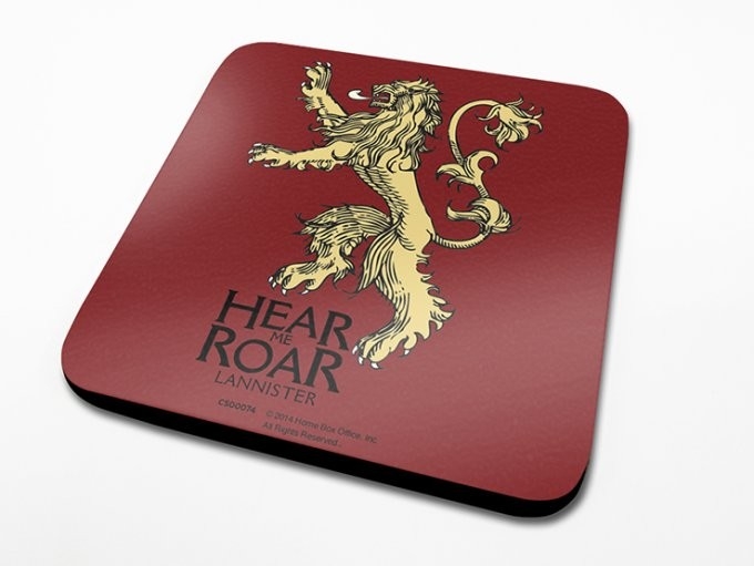 Posters Podtácek Hra o Trůny (Game of Thrones) - Lannister