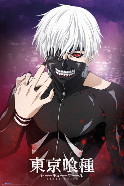 Posters Plakát, Obraz - Tokyo Ghoul - Kaneki, (61 x 91,5 cm)