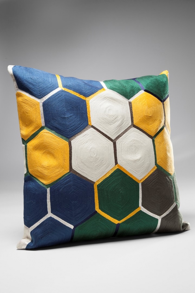 Polštář Honeycomb 60x60 cm - barevný