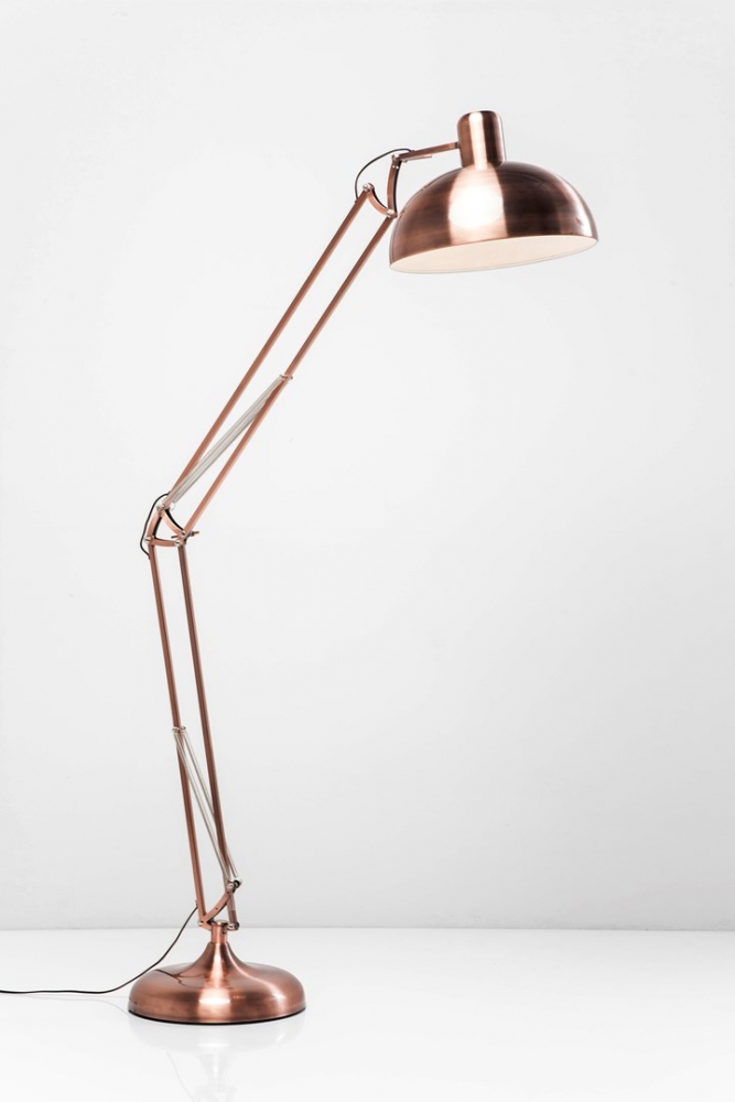 Stojací svítidlo Office Copper