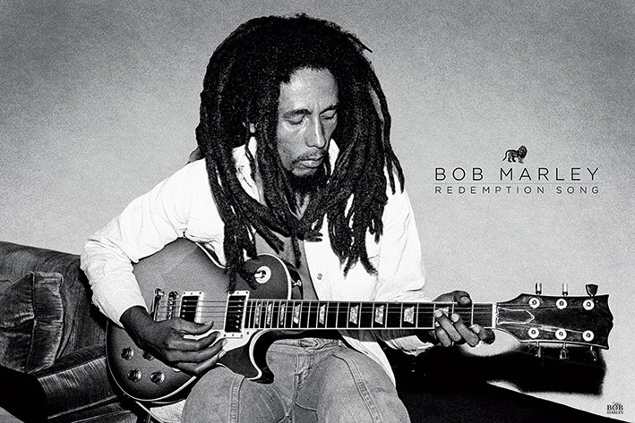 Posters Plakát, Obraz - Bob Marley - Redemption Song, (91,5 x 61 cm)