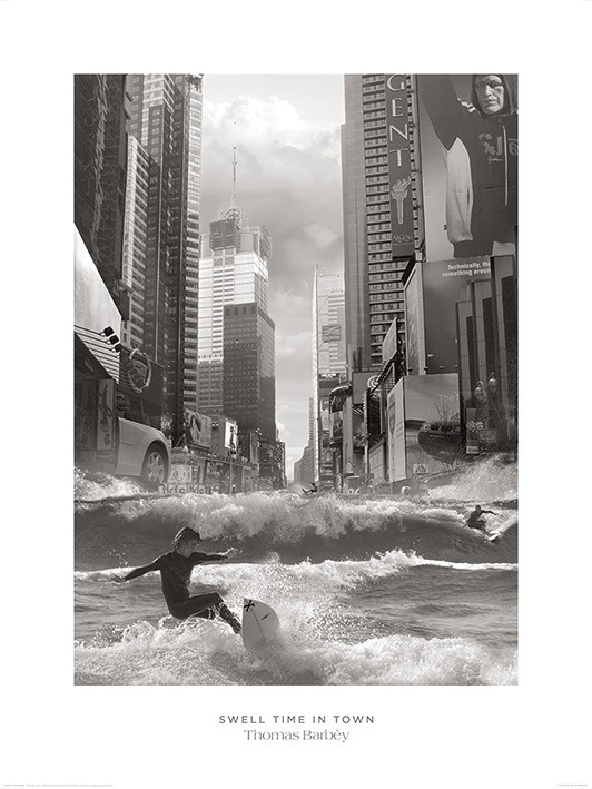 Posters Obraz, Reprodukce - Thomas Barbey - Swell Time In Town, (60 x 80 cm)