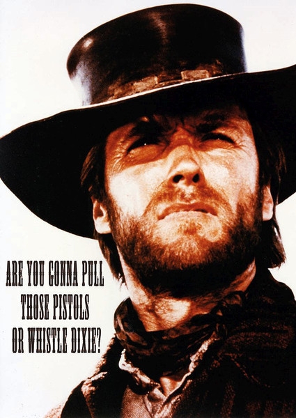 Posters Plakát, Obraz - Clint Eastwood - Dixie, (59,5 x 84 cm)