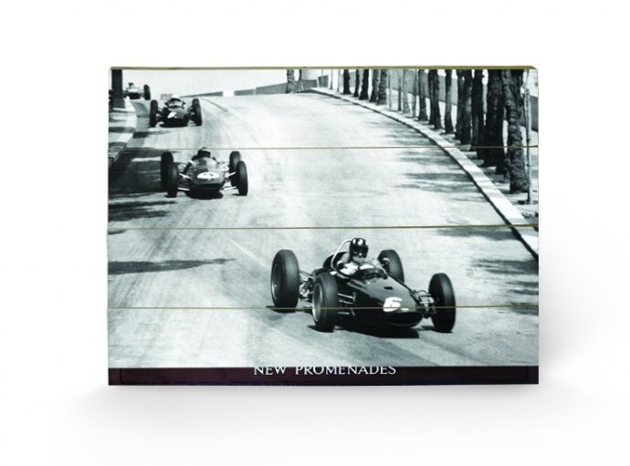 Posters Obraz na dřevě - Monaco - New Promenades