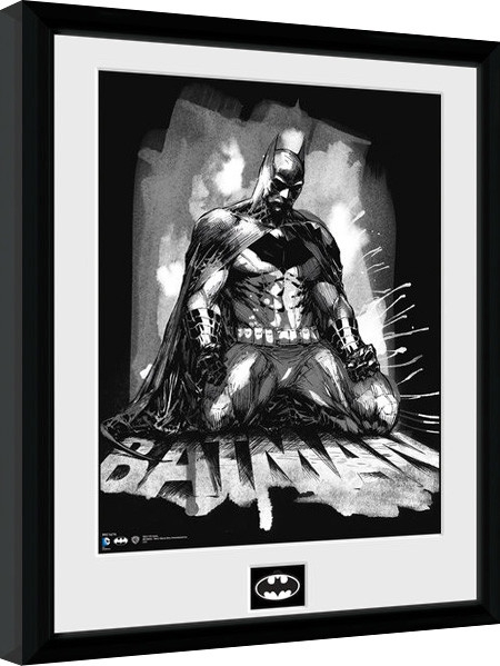Posters Obraz na zeď - Batman Comic - Paint