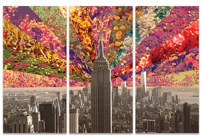 Posters Obraz na plátně Bianca Green - Flowers of New York, (100 x 150 cm)