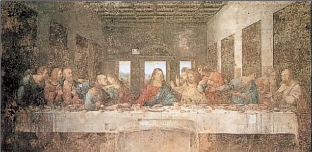 Posters Obraz, Reprodukce - Poslední večeře, Leonardo Da Vinci, (70 x 50 cm)