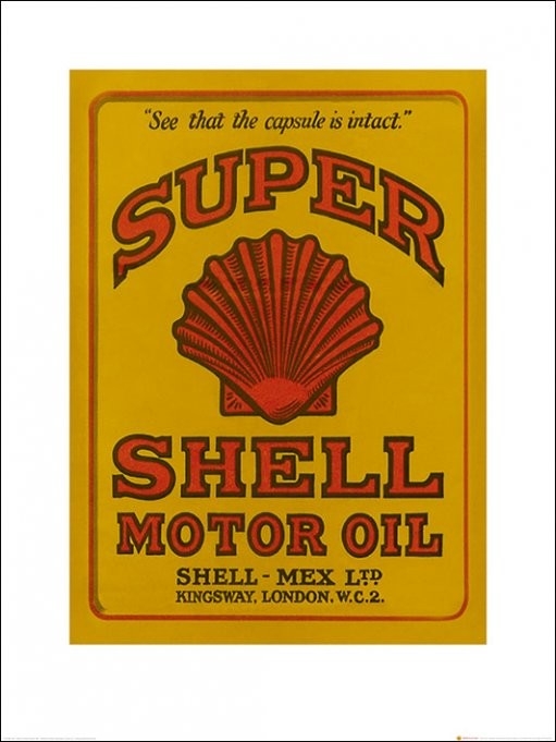 Posters Reprodukce Shell - Adopt The Golden Standard, 1926 , (60 x 80 cm)
