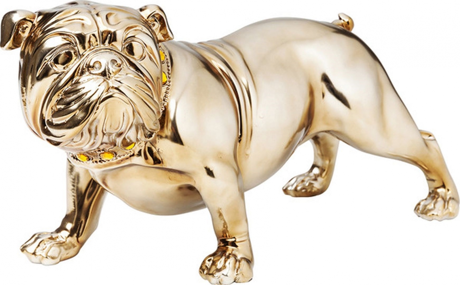 Dekorativní figurka Bulldogge Rose Gold 22cm
