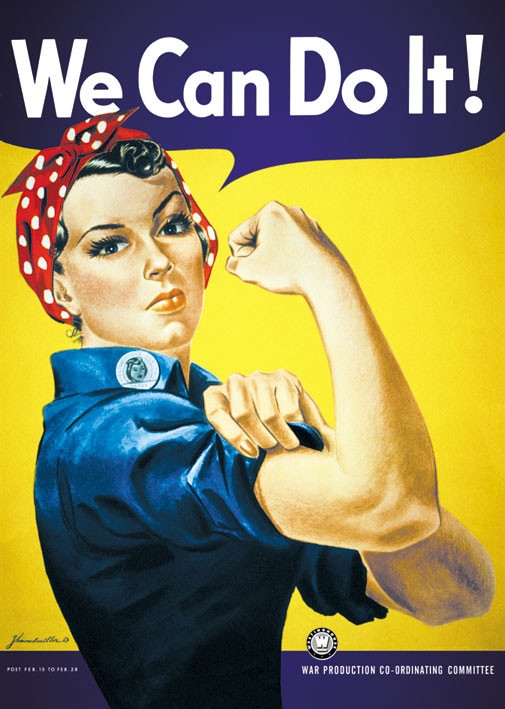 Posters Plakát, Obraz - We can do it! - To zvládneme!, (61 x 91,5 cm)