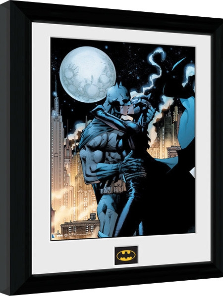 Posters Obraz na zeď - Batman Comic - Moonlit Kiss